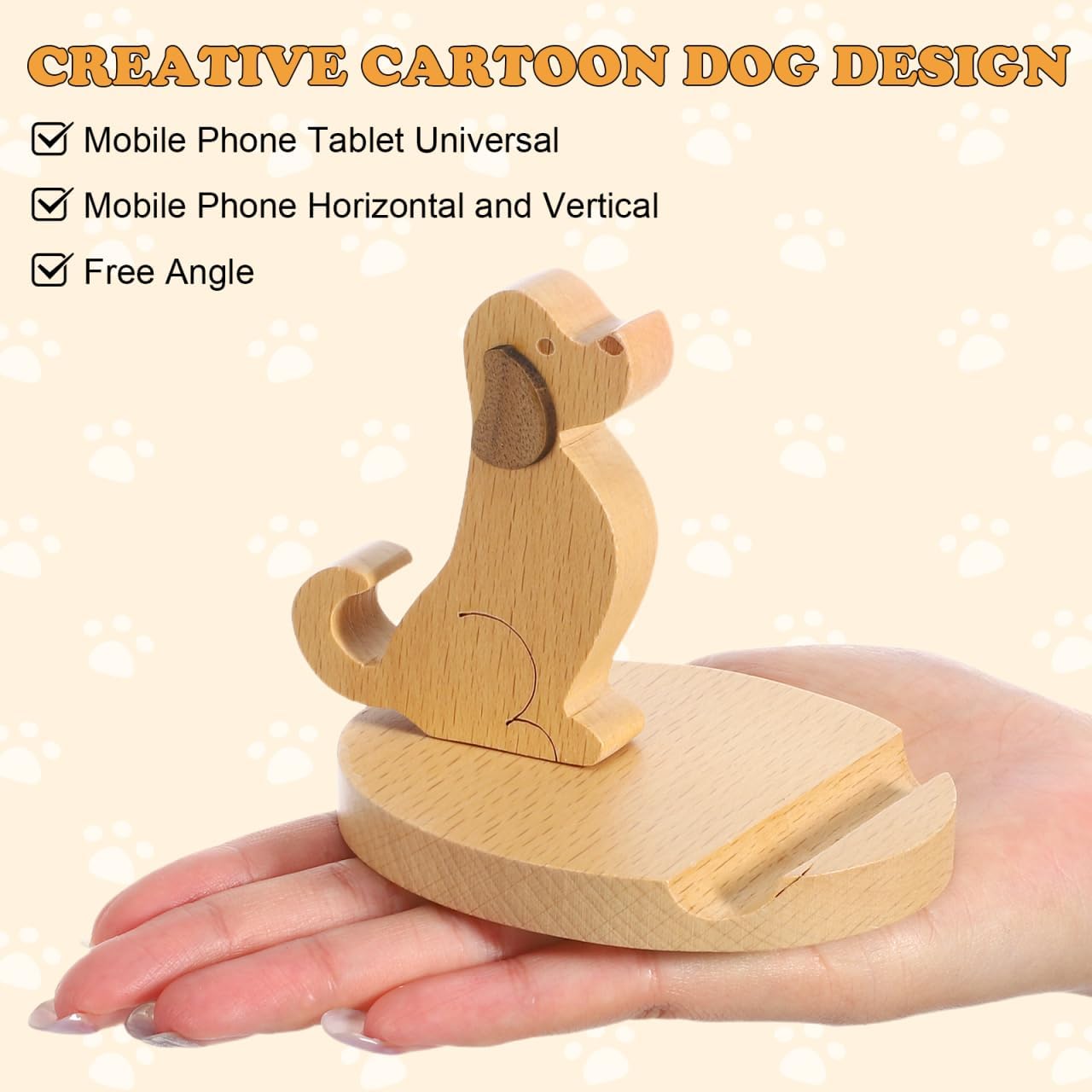 Handmade Wooden Phone Stand™